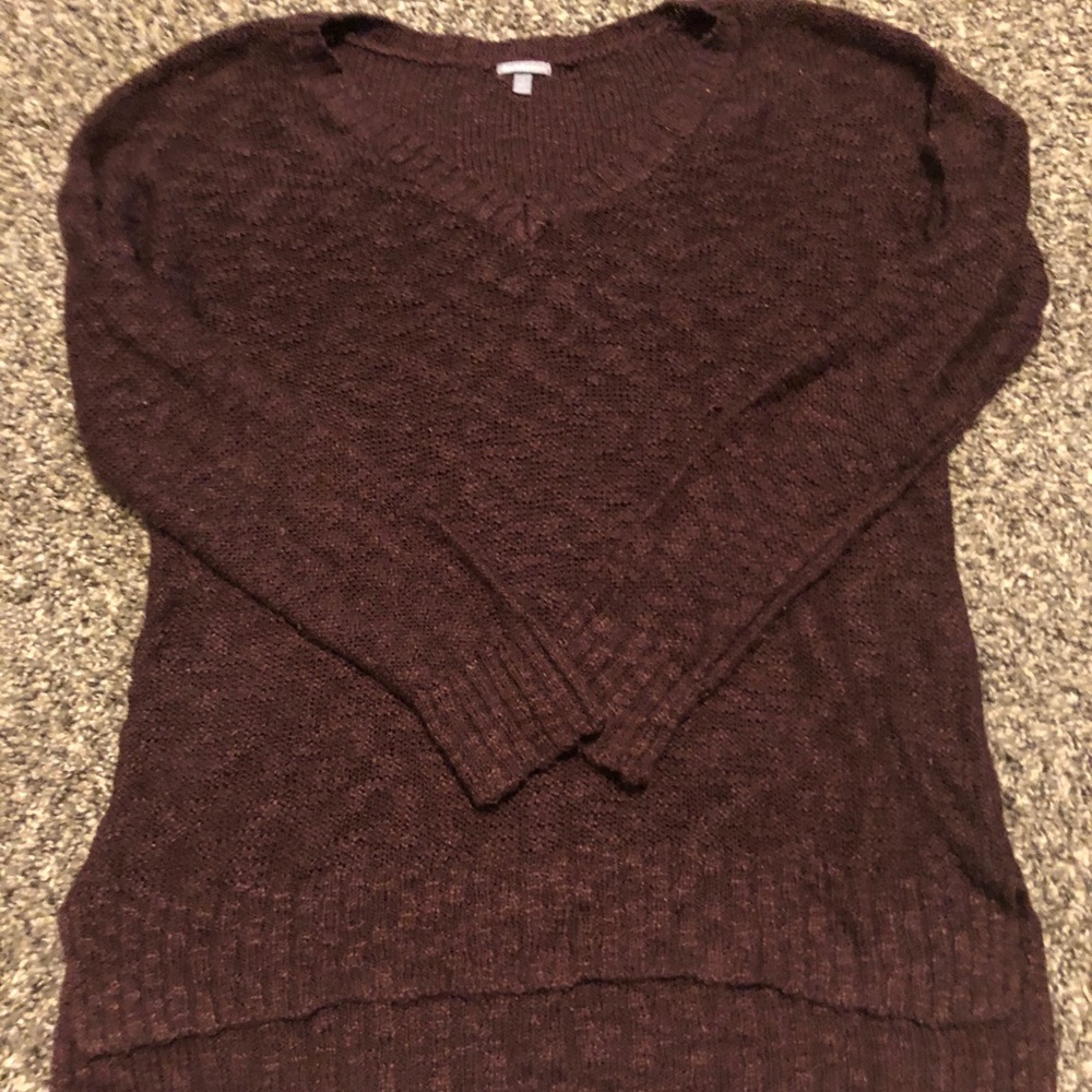 Charlotte Russe Maroon sweater